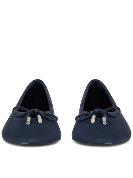 GINO ROSSI Baleriny LAYLA-118070 Granatowy