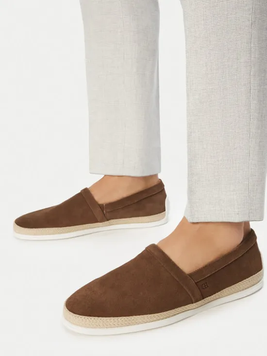 GINO ROSSI Espadryle EO-TOMO-01 126AM Brązowy
