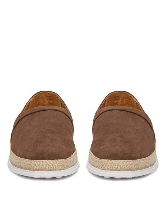 GINO ROSSI Espadryle EO-TOMO-01 126AM Brązowy
