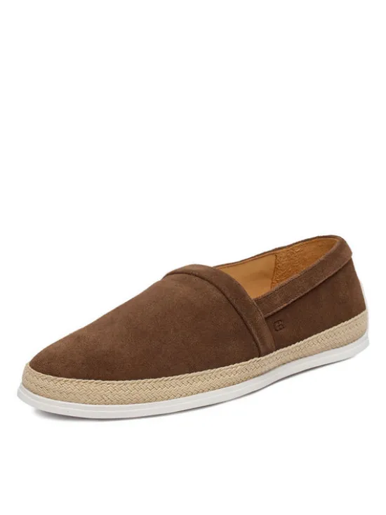 GINO ROSSI Espadryle EO-TOMO-01 126AM Brązowy