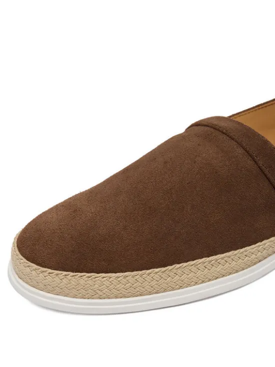 GINO ROSSI Espadryle EO-TOMO-01 126AM Brązowy