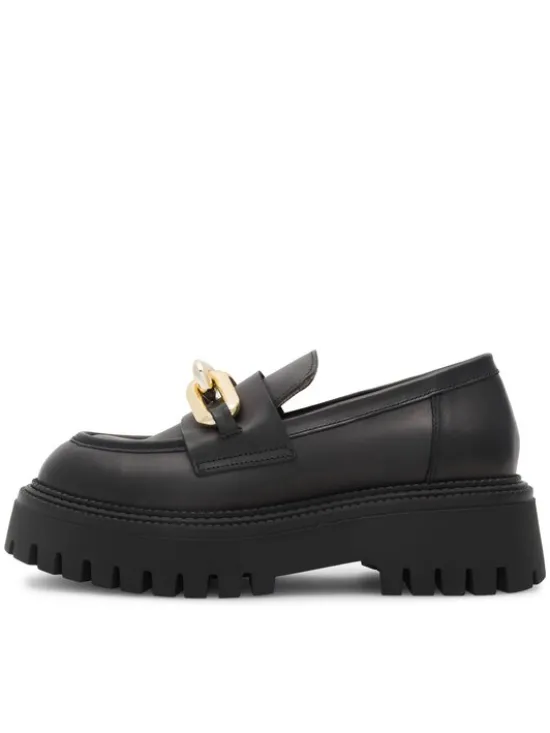 GINO ROSSI Loafersy 8040 Czarny