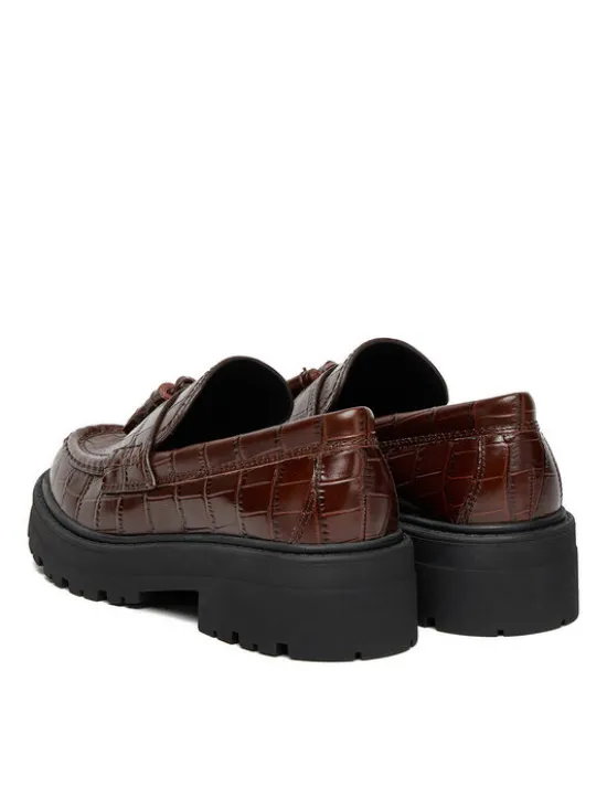GINO ROSSI Loafersy EO-HOX-12036 Brązowy