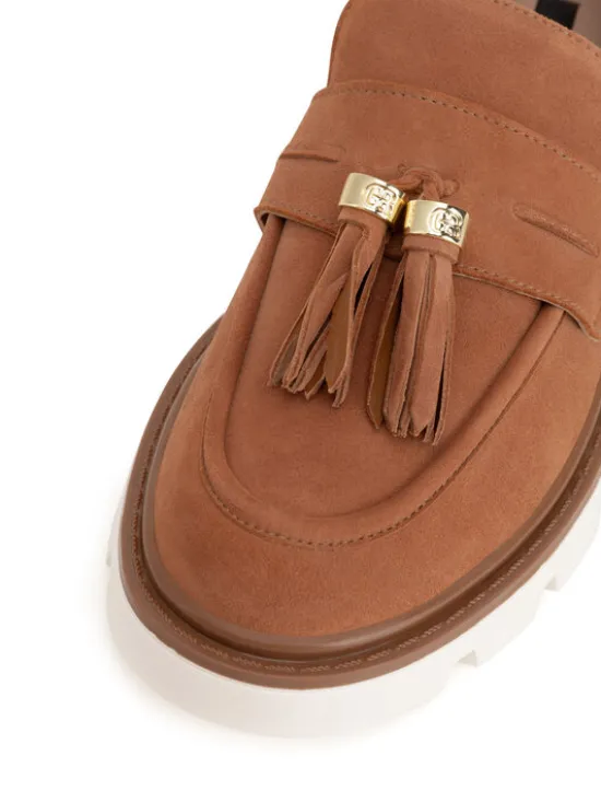 GINO ROSSI Loafersy SIMON-115856. Brązowy