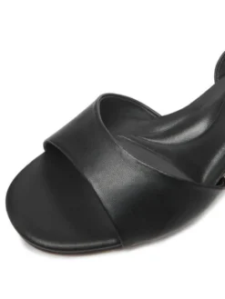 GINO ROSSI Sandały EO-LT52-35 Czarny