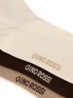 GINO ROSSI Skarpety długie CEO_AS_GR_3MB_002W-AW26 (3-PACK) Kolorowy