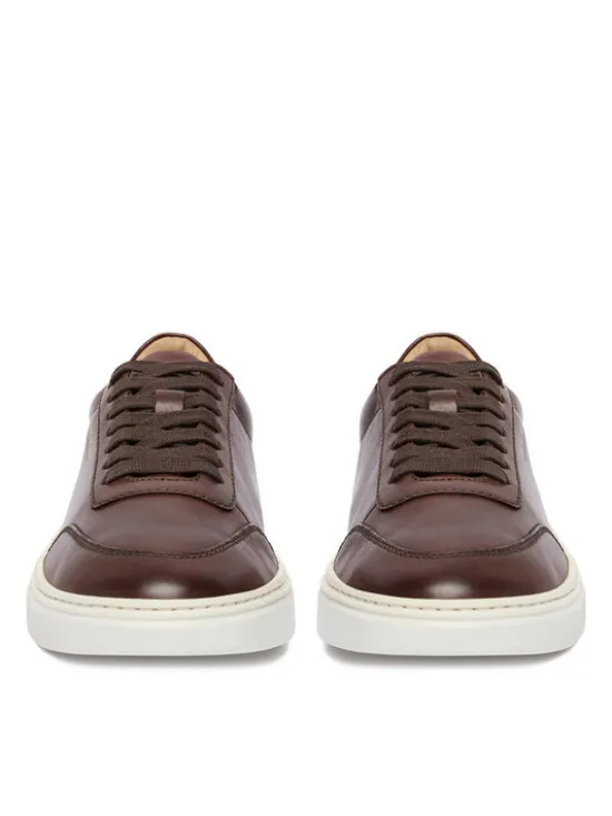 GINO ROSSI Sneakersy EO-MARSHAL-01 MI08 Brązowy