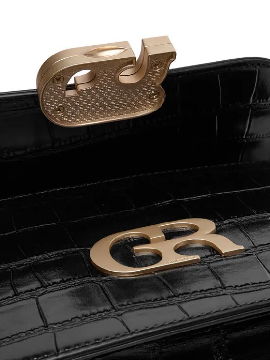 GINO ROSSI Torebka EO-LINA-KQ44-CROCCO Czarny