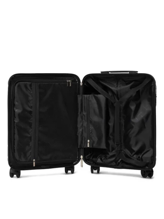 GINO ROSSI Walizka kabinowa CEO-GIN-S-005-BLACK Czarny