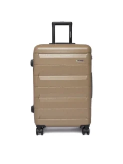 GINO ROSSI Walizka średnia CEO-GIN-M-004-BEIGE Beżowy