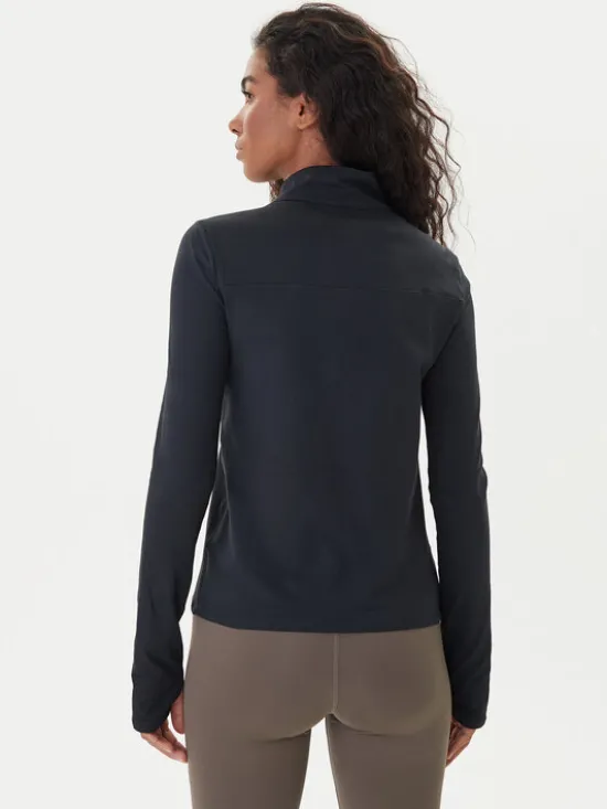 Girlfriend Collective Koszulka techniczna Reset 3054 Czarny Slim Fit
