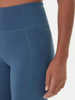 Girlfriend Collective Legginsy Compressive 4007 Granatowy Slim Fit