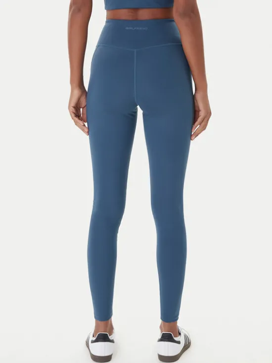 Girlfriend Collective Legginsy Compressive 4007 Granatowy Slim Fit