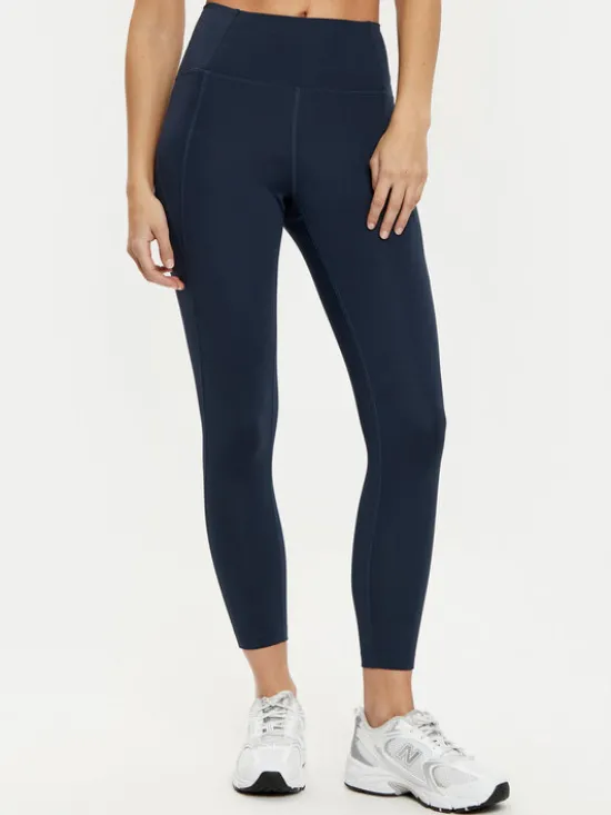 Girlfriend Collective Legginsy Compressive 4008 Granatowy Slim Fit