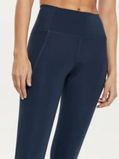 Girlfriend Collective Legginsy Compressive 4008 Granatowy Slim Fit