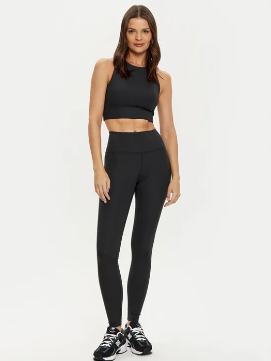Girlfriend Collective Legginsy 4034 Czarny Slim Fit