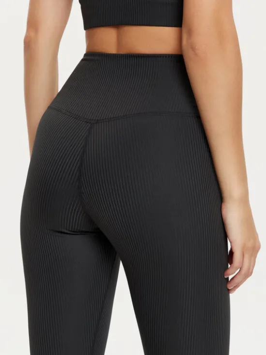 Girlfriend Collective Legginsy 4034 Czarny Slim Fit