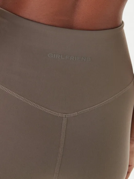 Girlfriend Collective Legginsy Float 4021 Beżowy Slim Fit