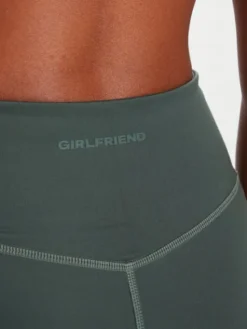 Girlfriend Collective Legginsy Compressive 4007 Zielony Slim Fit