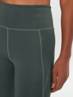 Girlfriend Collective Legginsy Compressive 4007 Zielony Slim Fit