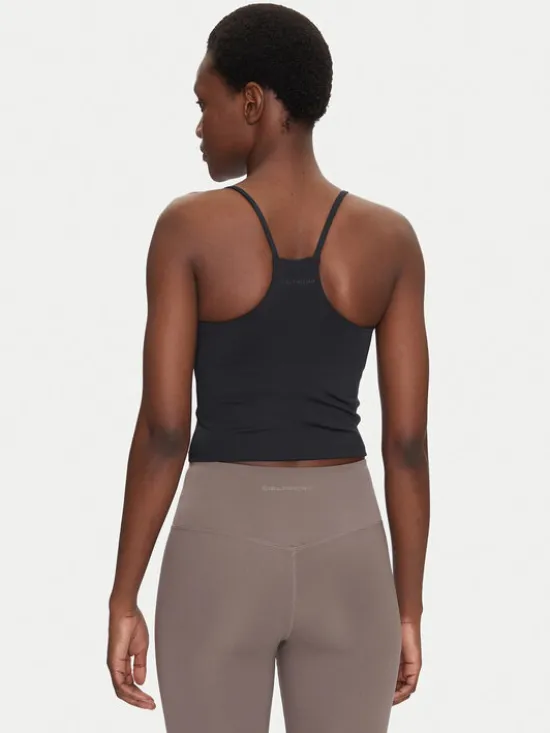 Girlfriend Collective Top Float Willa 1031 Czarny Slim Fit