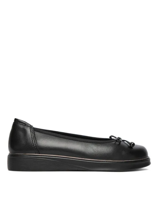 Go Soft Baleriny CEO-RST-9229-01 Czarny