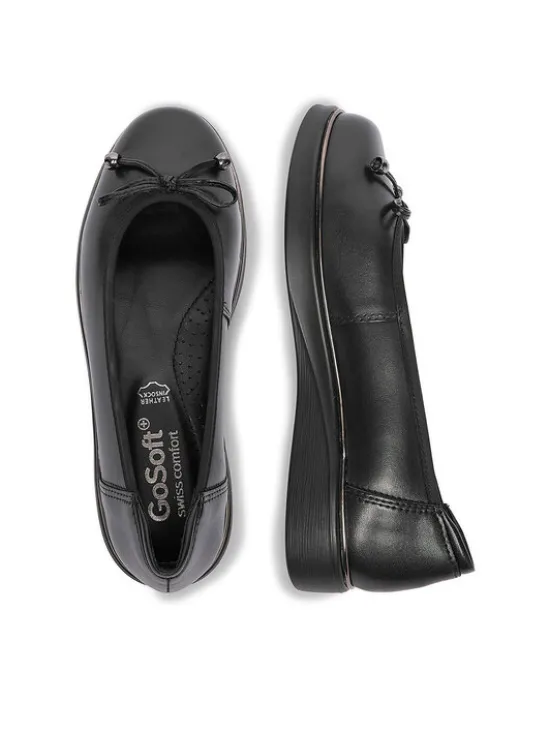 Go Soft Baleriny CEO-RST-9229-01 Czarny