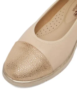 Go Soft Baleriny CEO-WI16-FLEXX-02 Beżowy