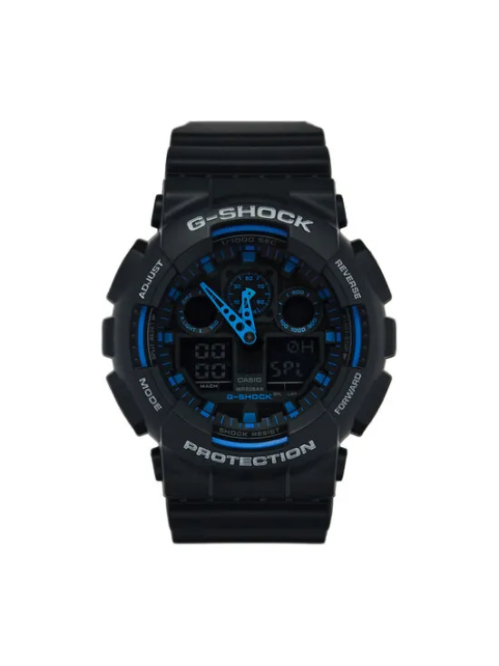 G-Shock Zegarek GA-100-1A2ER Czarny