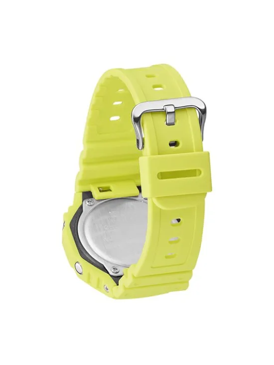 G-Shock Zegarek GA-2100-9A9ER Żółty