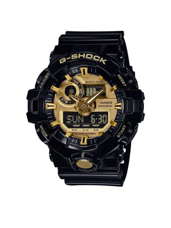 G-Shock Zegarek GA-710GB-1AER Czarny