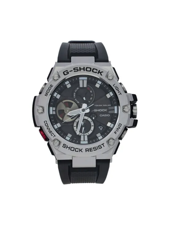 G-Shock Zegarek GST-B100-1AER Srebrny