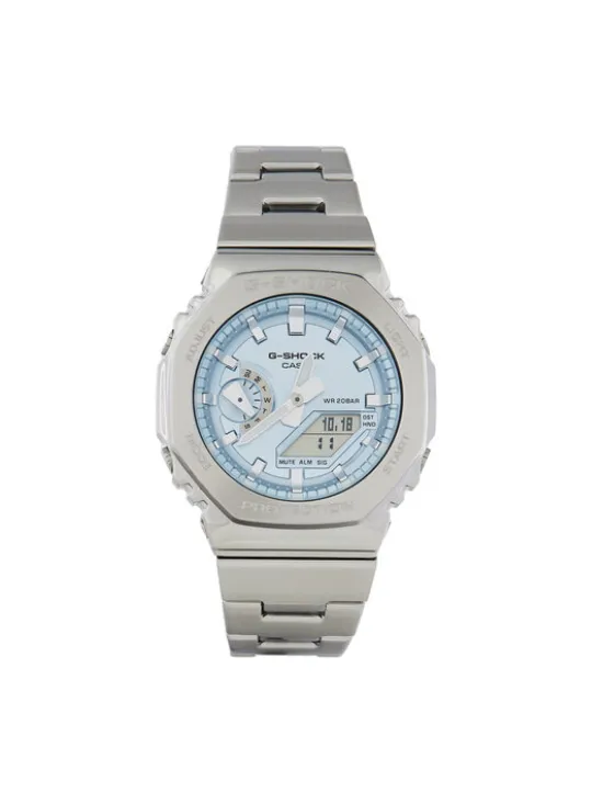 G-Shock Zegarek Octagon GM-2110D-2AER Srebrny