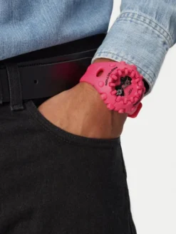 G-Shock Zegarek Original GA-V01-4AER Różowy