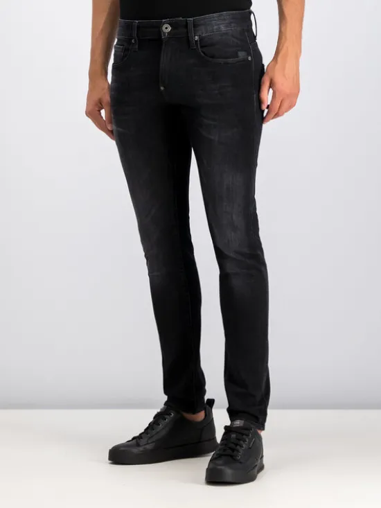 G-STAR Jeansy 51010-A634-A592 Czarny Slim Fit