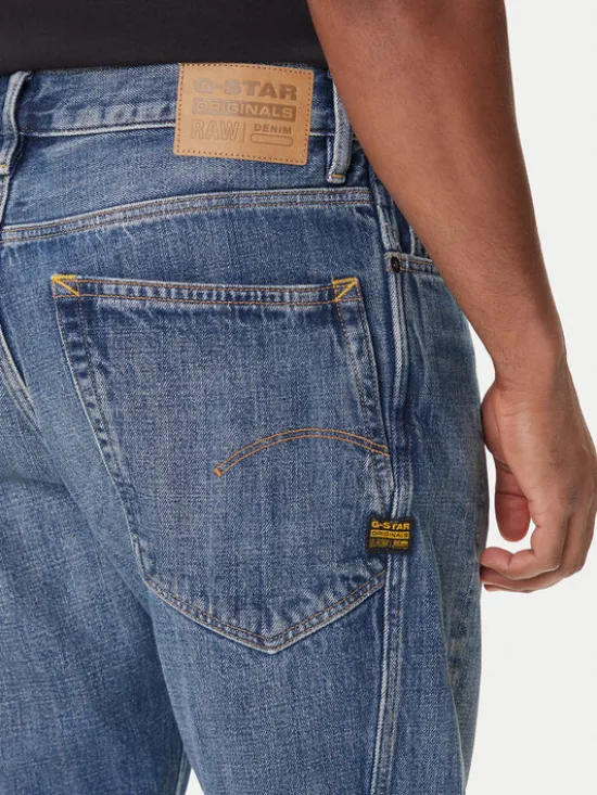 G-STAR Jeansy Contor 3D D26999-D776 Niebieski Regular Fit