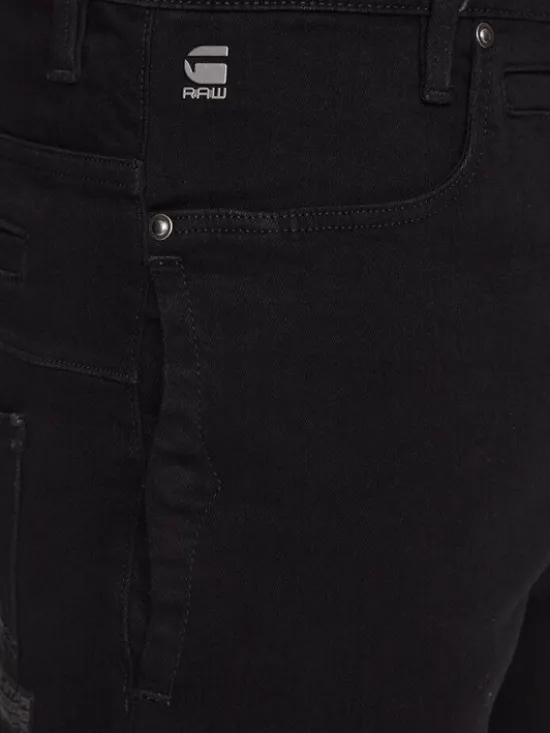 G-STAR Jeansy D05385-B964-A810 Czarny Slim Fit