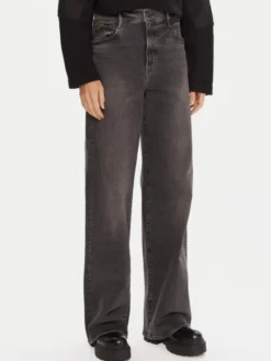 G-STAR Jeansy Deck 2.0 D23591-D874 Szary Wide Leg