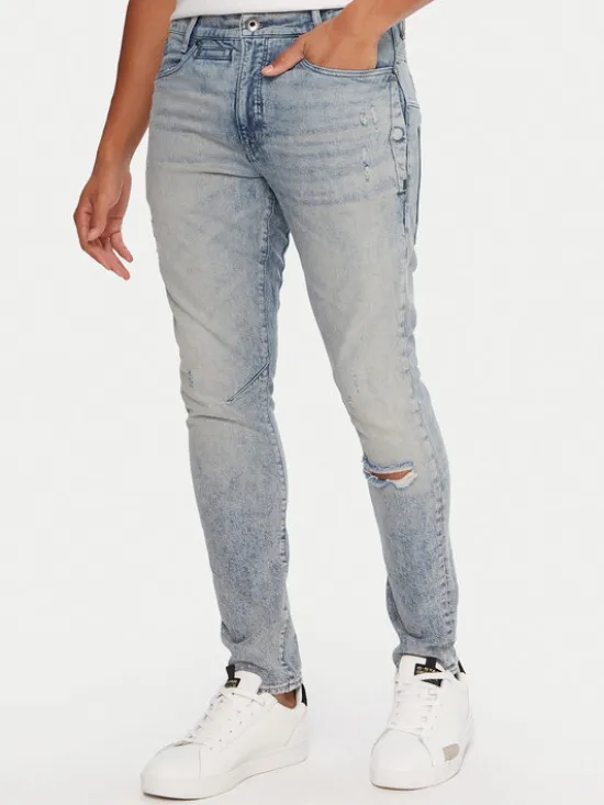 G-STAR Jeansy D-Staq 3D D05385-E106 Niebieski Slim Fit