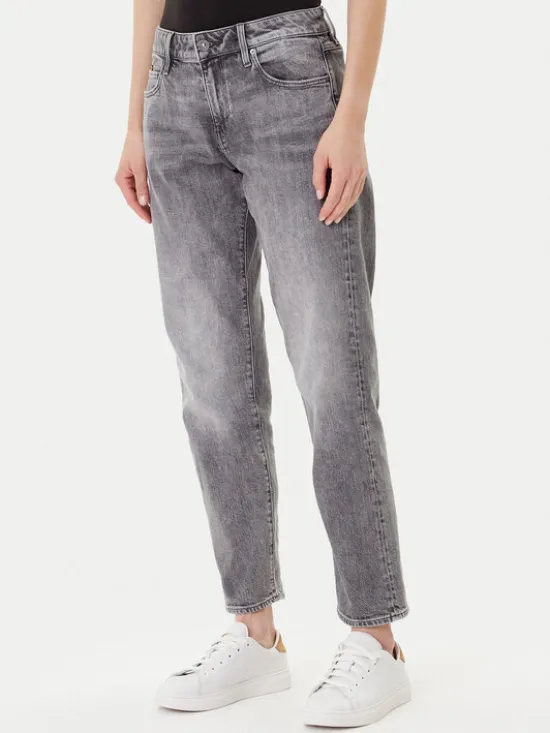 G-STAR Jeansy Kate D15264-D931 Szary Boyfriend Fit