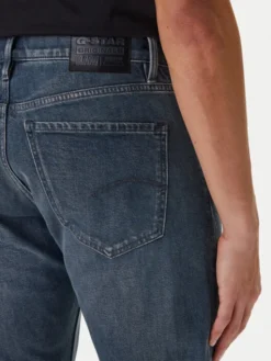 G-STAR Jeansy Mosa D23692-D775 Szary Straight Fit