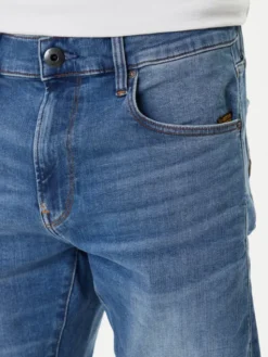 G-STAR Jeansy Revend 51010-8968-6028 Granatowy Skinny Fit