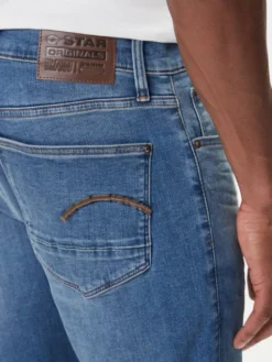 G-STAR Jeansy Revend 51010-8968-6028 Granatowy Skinny Fit
