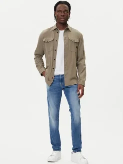 G-STAR Jeansy Revend 51010-8968-6028 Granatowy Skinny Fit