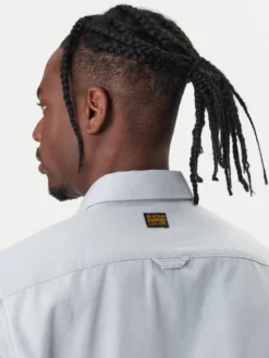 G-STAR Koszula Bristum 2.0 D23553 E071 Błękitny Slim Fit