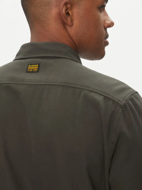 G-STAR Koszula Marine D24963-D454 Brązowy Slim Fit