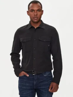 G-STAR Koszula Marine D24963-D454 Czarny Slim Fit