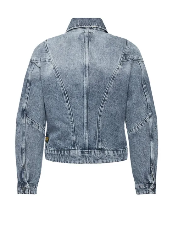 G-STAR Kurtka jeansowa Kitoh 3D D26776 E207 Niebieski Regular Fit