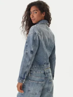 G-STAR Kurtka jeansowa Kitoh 3D D26776 E207 Niebieski Regular Fit