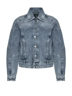 G-STAR Kurtka jeansowa Kitoh 3D D26776 E207 Niebieski Regular Fit